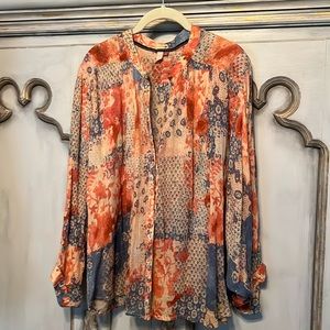 The Sidney Batwing Blouse by Pilcro